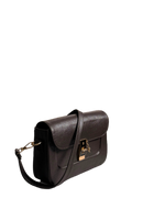 Noir Luxe Crossbody Bag – Elegant Structured Shoulder Bag