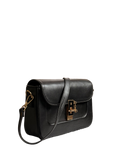 Noir Luxe Crossbody Bag – Elegant Structured Shoulder Bag