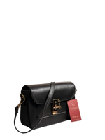 Noir Luxe Crossbody Bag – Elegant Structured Shoulder Bag
