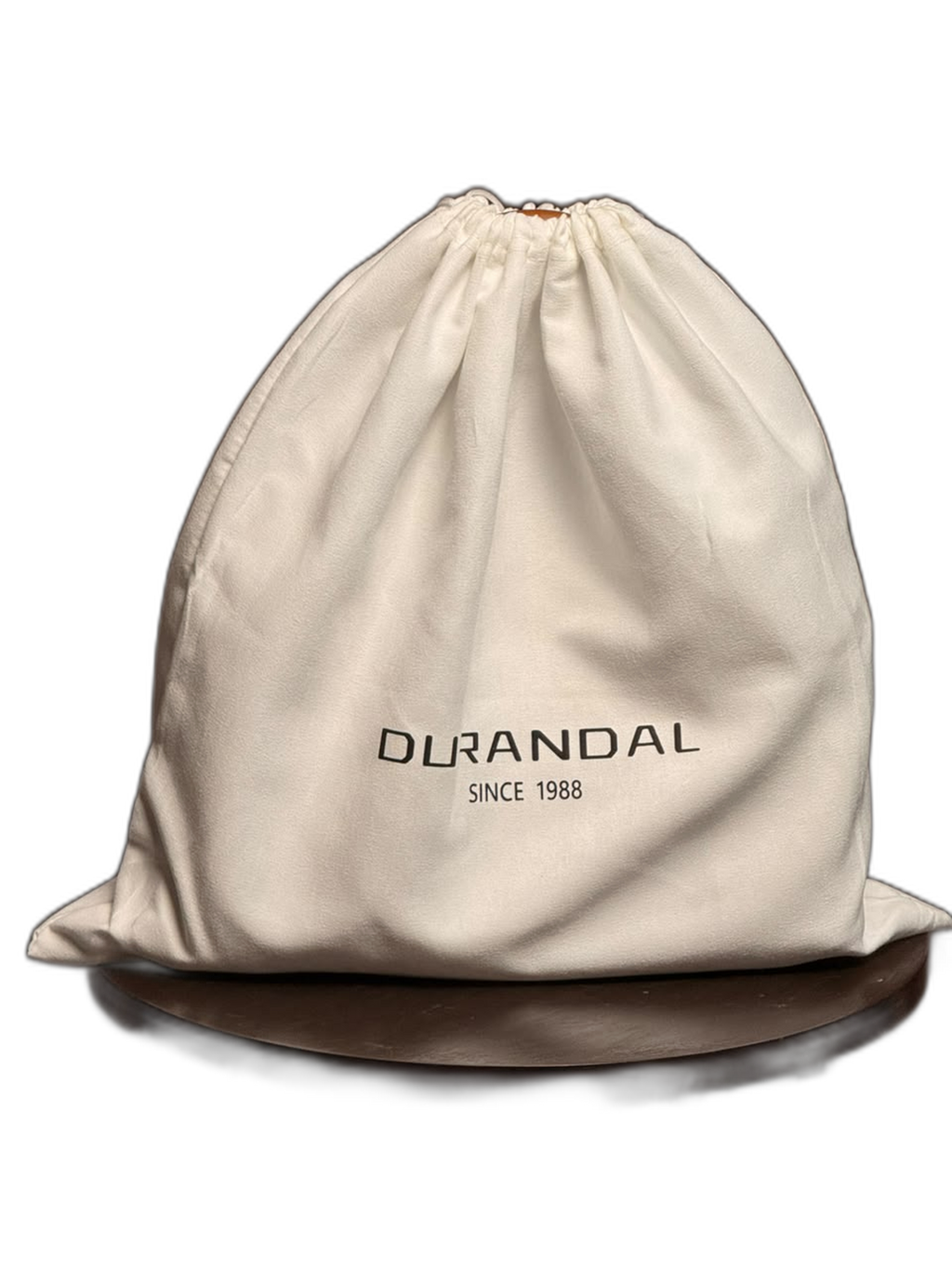 Luxe Canvas Tote Bag with Silk-Style Scarf – Beige & Cognac
