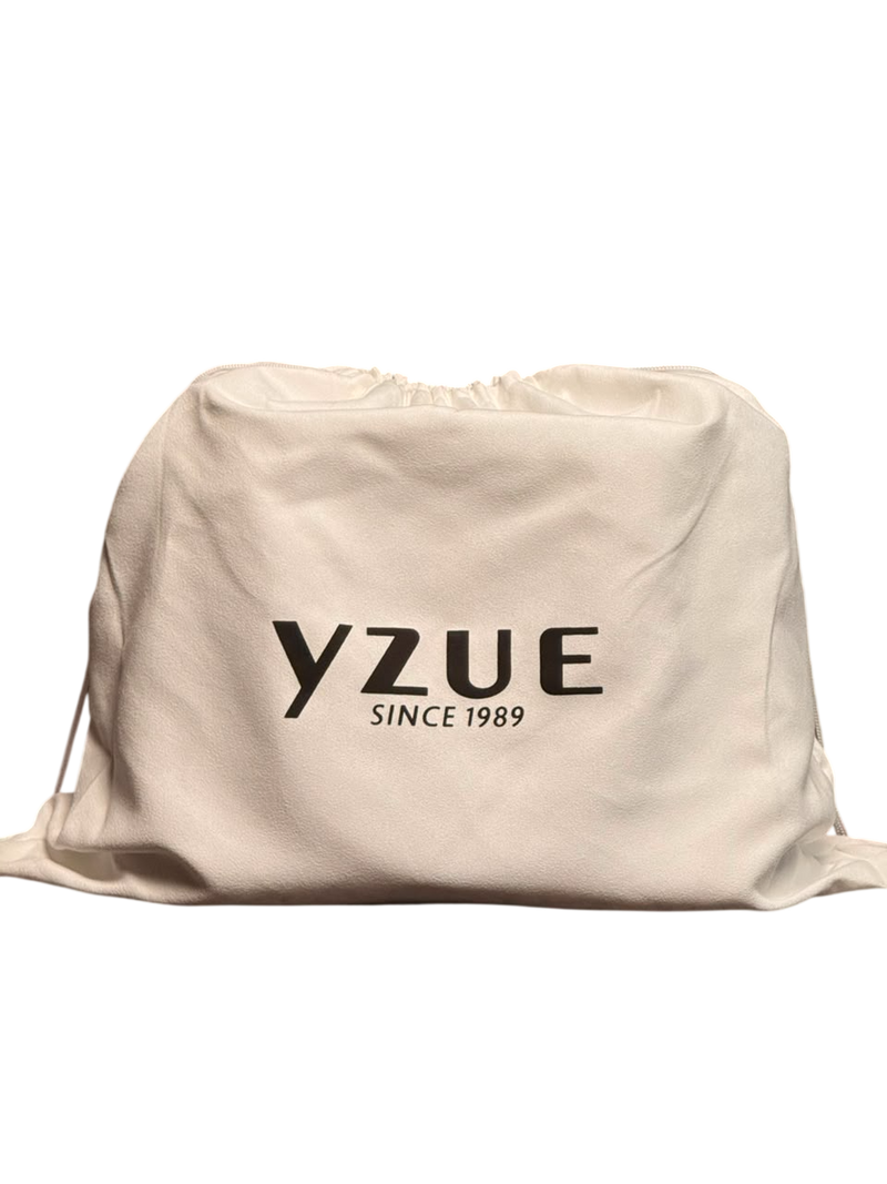 Luxe Monogram Tote Bag – Tan & Burnt Orange